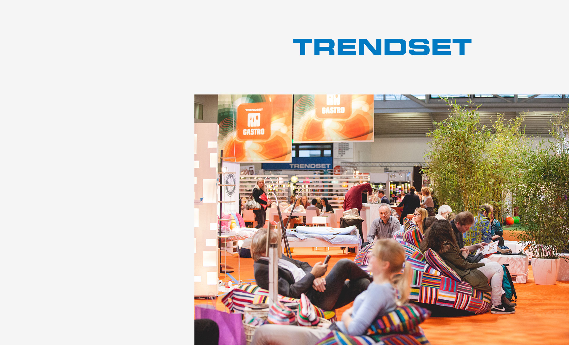 Anne-Marie Chagnon at the Trendset Show in Munich from January 9 to 11, 2016